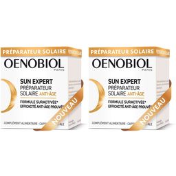 OENOBIOL SUN EXPERT Préparateur Solaire Anti-Âge - Efficacité Anti-Âge prouvée - Protection cellulaire renforcée2 - Favorise un hâle intense et éclatant - Complément Alimentaire 30 capsules - 1 mois
