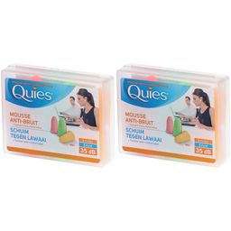Quies mousse fluo bouchons auriculaire