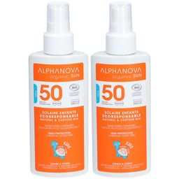 ALPHANOVA Sun Spray solaire pour enfants bio SPF50