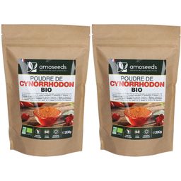 AMOSEEDS Poudre de Cynorrhodon bio