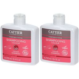 CATTIER Shampooing Couleur - 0% Sulfate Cheuveux Colorés