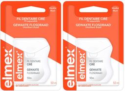 elmex® Fil dentaire ciré et mentholé avec distributeur