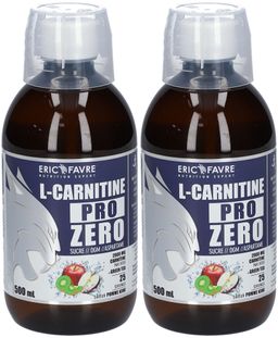 ERIC FAVRE L-Carnitine Pro Zero Saveur Pomme-kiwi