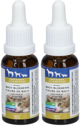 Fleurs de Bach Animaux Gouttes Peur