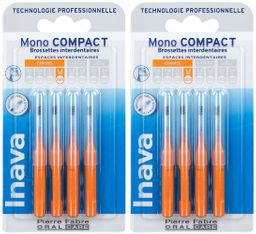 Inava® Mono Compact Brosses interdentaires 1,2 mm, orange