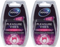 MANIX® Pleasure Vibes Anneau Vibrant 3 Vitesses