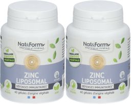 Nat&Form Zinc liposomal en gélules