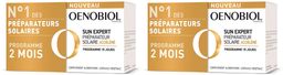 OENOBIOL SUN EXPERT Préparation Solaire Accélérée - Protection Cellulaire Anti-Oxydante - Favorise Un Hâle Intense Et Éclatant - Complément Alimentaire 2X15 Capsules Végétales - Programme 1 Mois