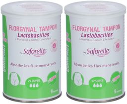 Saforelle® Florgynal® Tampon Probiotique avec applicateur Super
