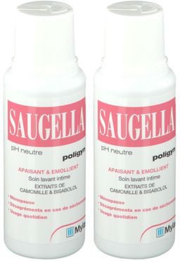 Saugella Poligyn Ligne Rose Soin Lavant Intime Doux