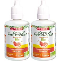 SUPERDIET Extrait de Pépins de pamplemousse 1600 mg BIO