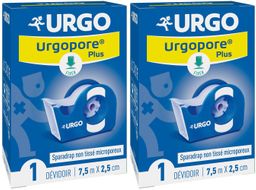 URGO Urgopore® plus Sparadrap non tissé microporeux 7,5 m x 2,5 cm