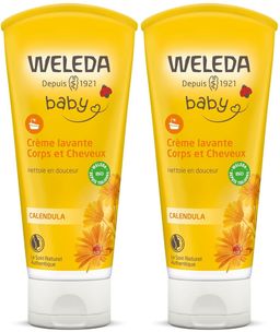 WELEDA Baby Crème lavante Corps et Cheveux Calendula