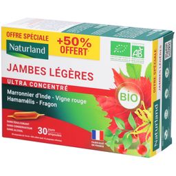 Naturland Jambes Légères Ultra Concentré Bio