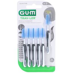 Brosses interdentaires Gum® Trav-Ler ISO7 2,6 mm - Protection antibactérienne
