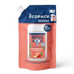Le Petit Marseillais Recharge Gel Douche Extra Doux Pêche Blanche BIO & Nectarine BIO