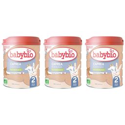 BABYBIO Caprea 2 Lait de suite pour nourisson 2ème âge en poudre