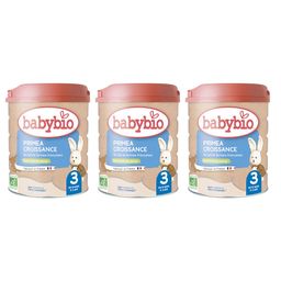 BABYBIO Priméa Croissance Lait en poudre pour nourisson 3 de 10 mois à 3 ans