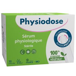 PHYSIODOSE Sérum Physiologique 30 x 10 ml