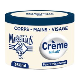 LE PETIT MARSEILLAIS Crème au Lait Peaux très sèches