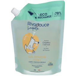 RIVADOUCE Gel Douche 3en1 Loupiots Chapeau l'Abricot 750 ml