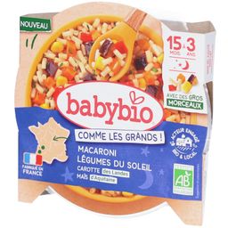 BABYBIO Macaroni Légumes du Soleil