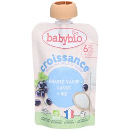 BABYBIO Brassé Croissance Cassis Riz