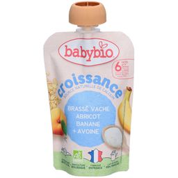 BABYBIO Brassé Croissance Abricot Banane Avoine
