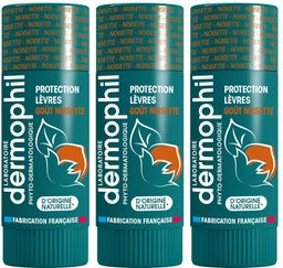 DERMOPHIL Stick Lèvres Protection Goût Noisette