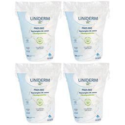 Neutraderm pads bio - 180 rectangles de coton biodégradables