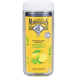 LE PETIT MARSEILLAIS Gel Douche Extra Doux Verveine BIO & Citron BIO