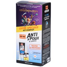 CINQ SUR CINQ Kit Complet Anti-Poux & Lentes