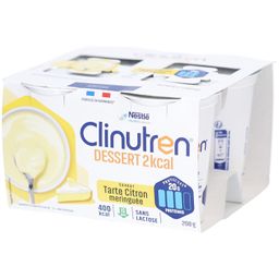 NESTLE Clinutren Dessert 2 kcal Saveur Tarte Citron Meringuée