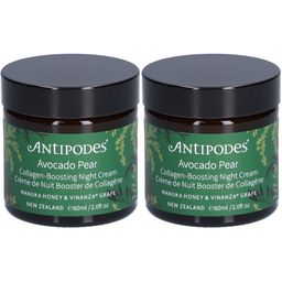 ANTIPODES AVOCADO PEAR CRÈME DE NUIT BOOSTER DE COLLAGÈNE
