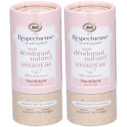 Respectueuse Déodorant naturel solide Fleur de karité