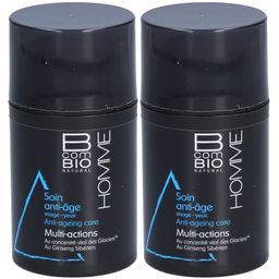 B COM BIO HOMME Soin anti-âge Multi-actions visage & yeux