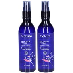 Melvita Eau Florale de Rose Hydrate et Revitalise