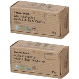 Comme Avant Après-shampoing solide à l'huile de chanvre