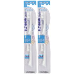 ELGYDIUM Style Electric Brossettes de Recharge Medium