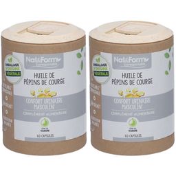 Nat&Form Huile de pépins de courge en capsules