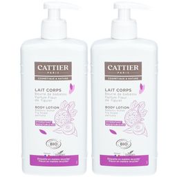 CATTIER Lait corps hydratant | Beurre de Babassu - Fleur de Figuier