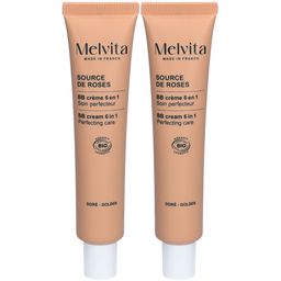 Melvita Source de Roses BB Crème 6 en 1 Doré