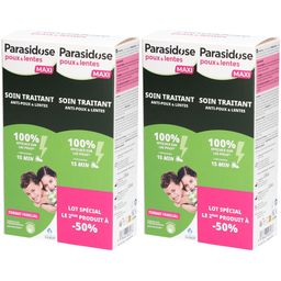 Parasidose - Soin Traitant Anti-Poux & Lentes 15 min Format Familial
