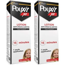 POUXIT - Extra Fort - Lotion anti-poux et lentes - Agit en 1 seule application de 15 minutes1 - Traitement du cuir chevelu - 100 ml