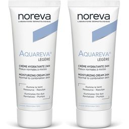 Noreva Laboratoires Aquareva® Crème hydratante texture légère 24h