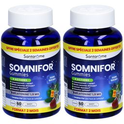 Santarome Somnifor Gummies Mélatonine sommeil & relaxation
