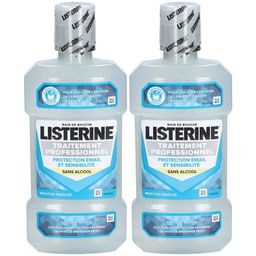 Bain de Bouche LISTERINE® Traitement Professionnel Protection Émail et Sensibilité