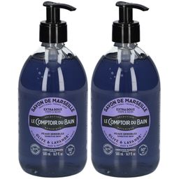 Le Comptoir du Bain Savon traditionnel de Marseille Olive Lavande