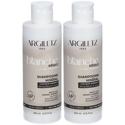 ARGILETZ Argile Blanche Shampooing Minéral Cheveux Normaux