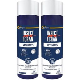 INSECT ECRAN -  Trempage vêtements et tissus - Solution insecticide - Protection contre les piqûres de moustiques - Dès 24 mois - 200 ml